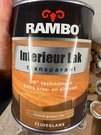 Rambo interieurlak naturel grenen 0,75liter, Ophalen of Verzenden, Nieuw, Materiaal