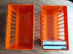 Vintage cassette houder oranje, Ophalen