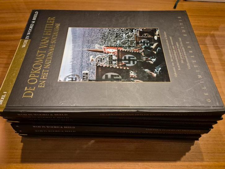 WOII in Woord & Beeld – complete reeks (8 delen) – Gelimitee, Boeken, Geschiedenis | Wereld, Zo goed als nieuw, Europa, Ophalen