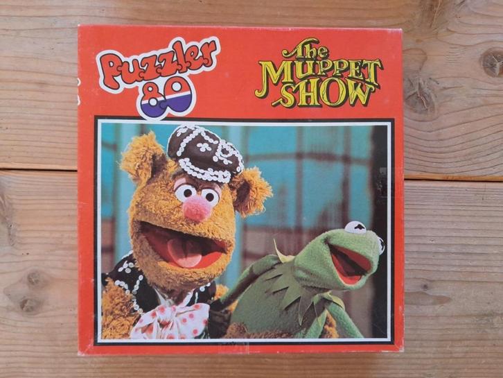 Vintage Hestait The Muppet Show puzzel 80 pc 1977, Antiek en Kunst, Antiek | Speelgoed, Ophalen of Verzenden