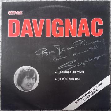 Serge Davignac - 12" Maxi 45T Tirage Limité  beschikbaar voor biedingen