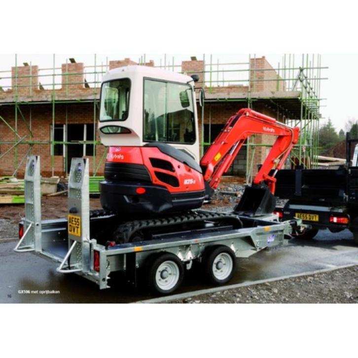 Dieplader 2,5Ton - Te huur, Auto diversen, Aanhangers en Bagagewagens, Gebruikt, Ophalen