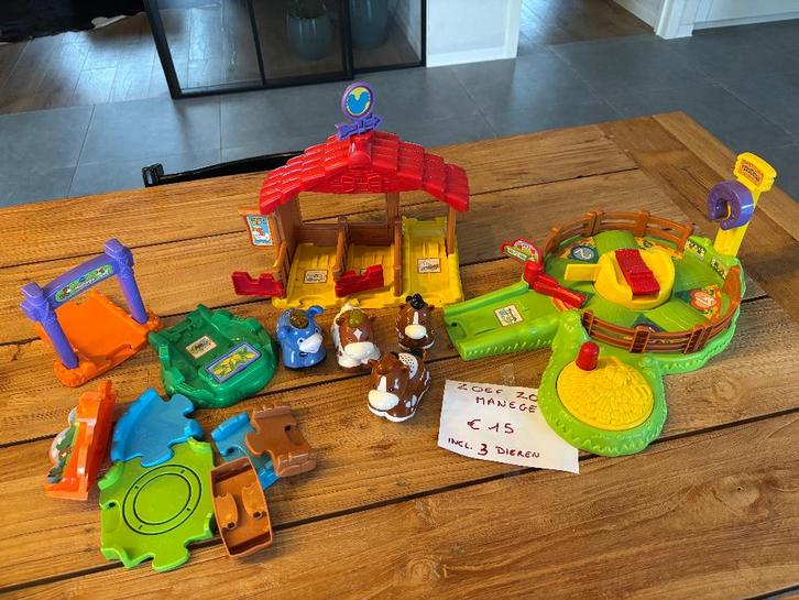 Verschillende sets Toet Toet Auto's en Zoef Zoef Dieren, Enfants & Bébés, Jouets | Vtech, Utilisé, 2 à 4 ans, Enlèvement