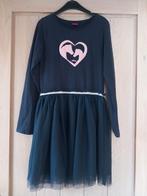Donkerblauw kleedje S oliver maat 140, Robe ou Jupe, Enlèvement ou Envoi, S. Oliver, Comme neuf