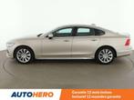 Volvo S90 2.0 T5 Momentum (bj 2017, automaat), Auto's, Volvo, 4 deurs, Gebruikt, Beige, Leder