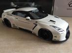 Nissan GT-R (R35) Liberty Walk GT Spirit 1/18, Ophalen of Verzenden, Nieuw, Auto, Overige merken