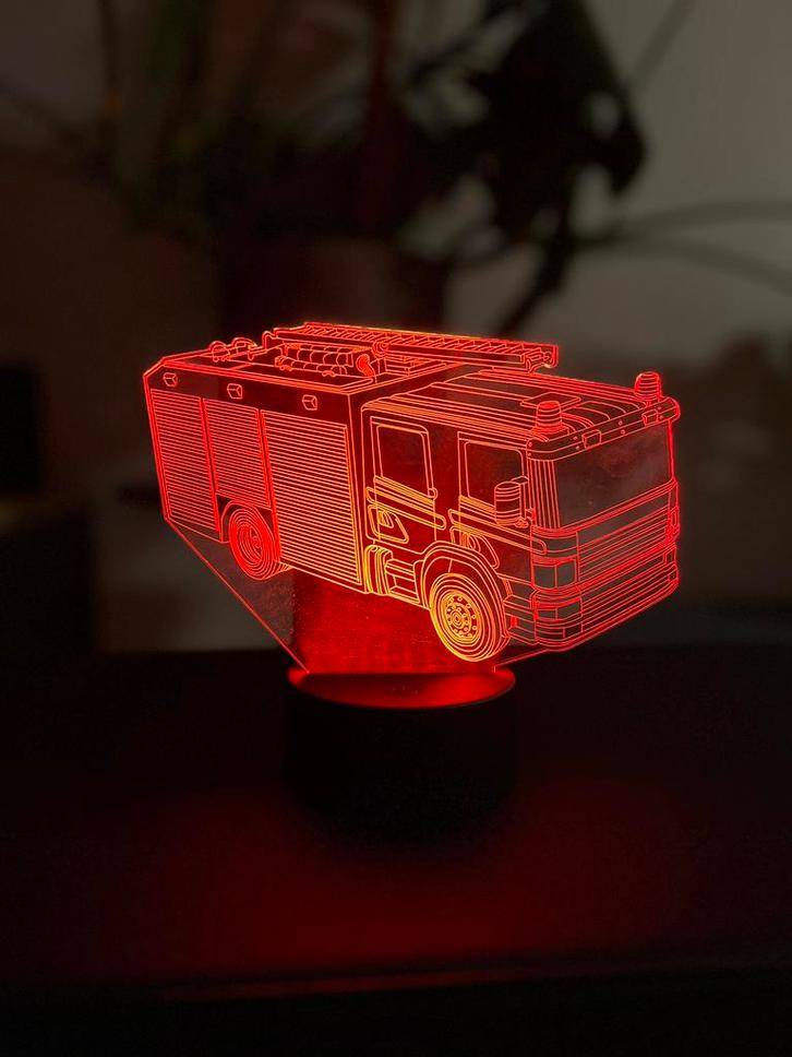 Brandweer Led Lamp, Huis en Inrichting, Lampen | Losse lampen, Zo goed als nieuw, Led-lamp, Ophalen of Verzenden