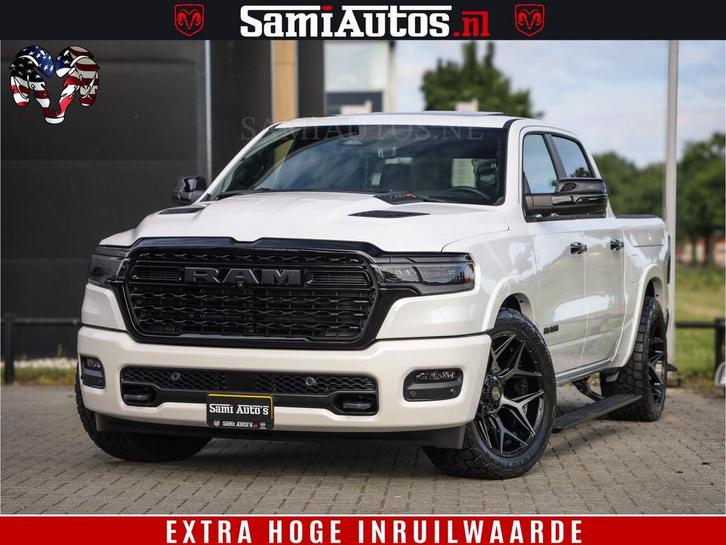 Dodge Ram 1500 1500 Limited Night High Output 540HP 706Nm |, Auto's, Dodge, Bedrijf, RAM 1500, 4x4, ABS, Adaptive Cruise Control