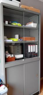 bureelkast, Ophalen, Gebruikt, 50 tot 100 cm, Glas