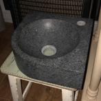 Hand lavabo+sifon inox NIEUW, Ophalen, Nieuw, Steen, Wastafel