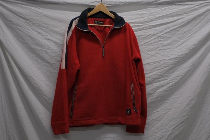 Gaastra - Fleece, Kleding | Heren, Truien en Vesten, Gedragen, Maat 56/58 (XL), Rood, Ophalen