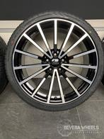 19” Audi A4 B8 B9 sport velgen + banden 5x112 245/35/19, Banden en Velgen, Gebruikt, Personenwagen, Ophalen of Verzenden