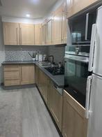 Keukenkast, Huis en Inrichting, Keuken | Complete keukens, Ophalen, Gebruikt, Bruin, Hoekkeuken