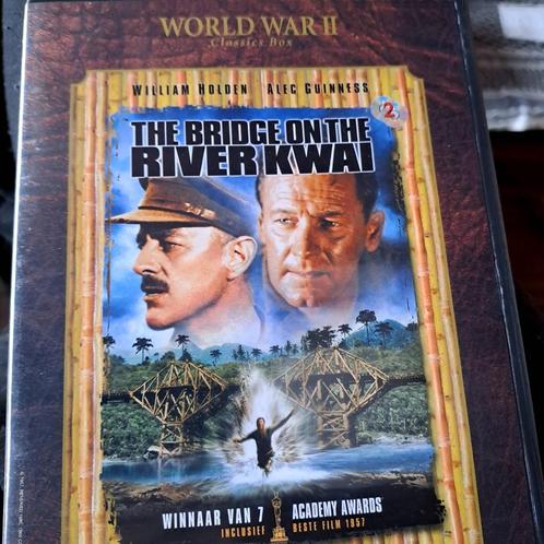 The bridge over the river Kwai 1957 krasvrij 2disc, Cd's en Dvd's, Dvd's | Klassiekers, Zo goed als nieuw, Actie en Avontuur, 1940 tot 1960