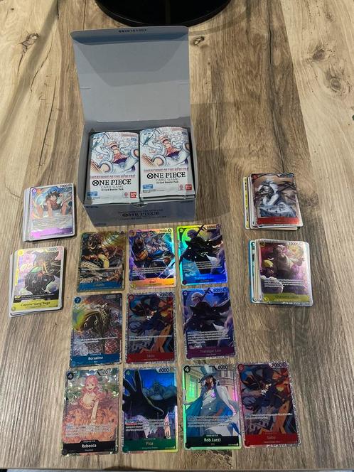 Cartes OnePiece OP05 + bonus OP03-OP04, Hobby en Vrije tijd, Verzamelkaartspellen | Pokémon, Zo goed als nieuw