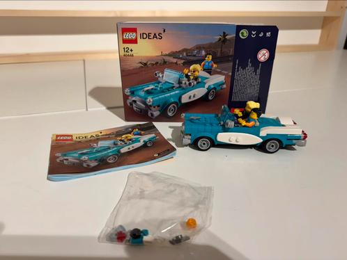 Lego ideas 40448 klassieke auto, Kinderen en Baby's, Speelgoed | Duplo en Lego, Zo goed als nieuw, Lego, Complete set, Ophalen of Verzenden