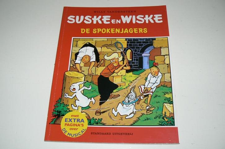 Suske Wiske De spokenjagers, het verhaal van de musical 2002, Boeken, Stripverhalen, Zo goed als nieuw, Eén stripboek, Ophalen of Verzenden