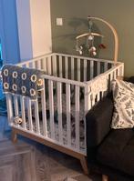 Babypark Scandinavische stijl, Kinderen en Baby's, Babyparken, Ophalen, Gebruikt, Vierkant, In hoogte verstelbaar
