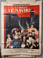 Et vogue le navire…affiche originale cinéma, Ophalen of Verzenden, Zo goed als nieuw