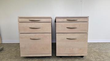 Markant ladeblok hout 3 laden - 2 stuks beschikbaar voor biedingen