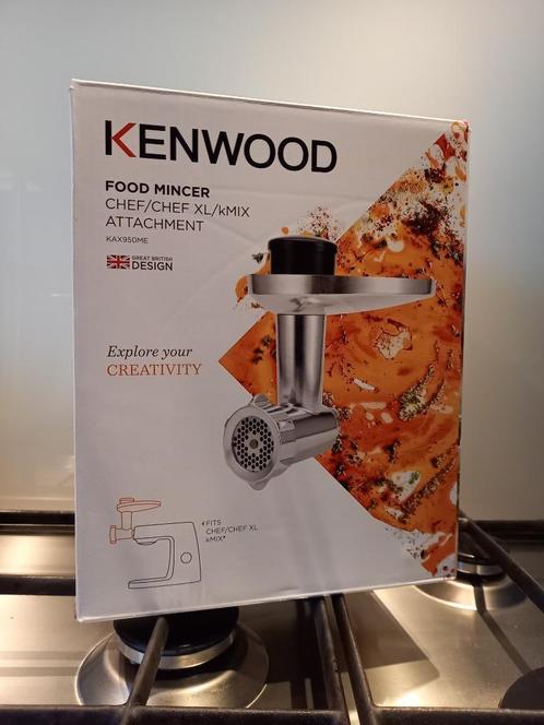 Kenwood Vleesmolen kMIX/Chef/Chef XL (nieuw!), Elektronische apparatuur, Keukenmixers, Nieuw, Ophalen of Verzenden