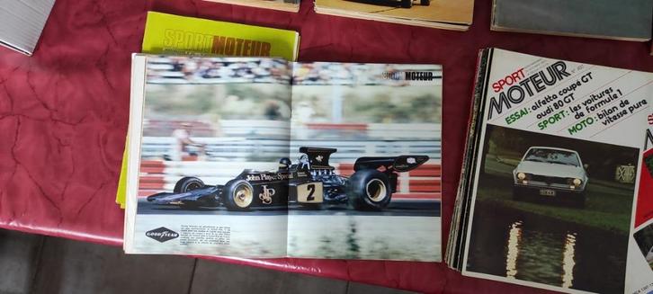 SportMoteur-tijdschriften - lot van 190 nummers van 1968 tot, Boeken, Auto's | Folders en Tijdschriften, Gelezen, Algemeen, Ophalen