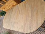 Eiken eettafel Verlengbaar GRATIS LEVERING, Ophalen of Verzenden, Zo goed als nieuw