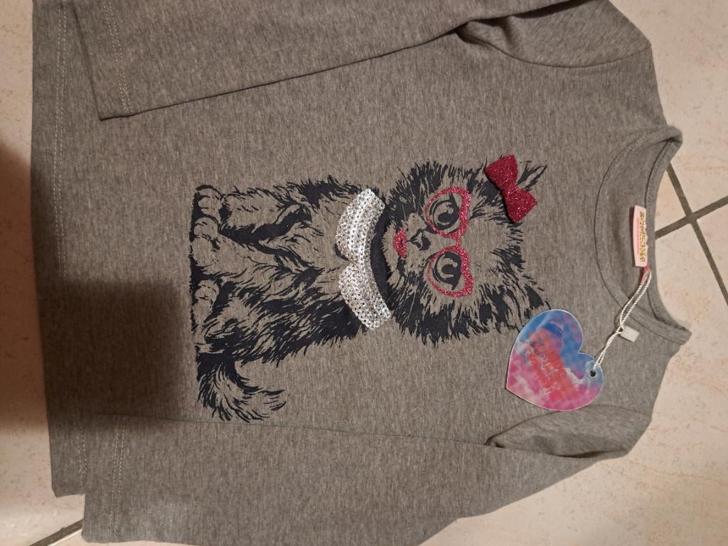 Nieuw tshirt lange mouw merk someone maat 110, Kinderen en Baby's, Kinderkleding | Maat 110, Meisje, Nieuw, Ophalen of Verzenden