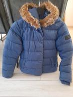 CKS — Veste d'hiver rembourrée bleue à capuche - fille 12 an, Enfants & Bébés, Enlèvement ou Envoi, Cks, Comme neuf, Fille