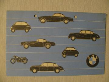 37 BMW 501 502 503 507 600 Isetta brochure 1957 beschikbaar voor biedingen