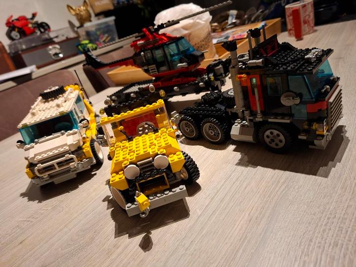 LEGO lot Modelteam 5590 5550 5510, Kinderen en Baby's, Speelgoed | Duplo en Lego, Gebruikt, Lego, Ophalen of Verzenden