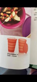 Fun bekers 2 stuks, Ophalen of Verzenden, Nieuw