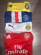 voetbalshirts arsenal, dortmund, psg, al nassr, Sport en Fitness, Voetbal, Maat M, Ophalen, Nieuw, Shirt