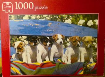 puzzle 1000 pièces, Enlèvement ou Envoi, 500 à 1500 pièces, Utilisé, Puzzle