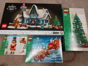 4 nieuwe lego kerst sets, in mooie verzegelde dozen