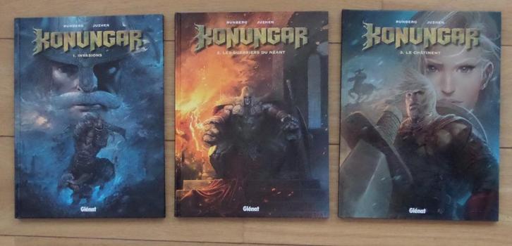 Konungar, BD, EO, Glénat, Boeken, Stripverhalen, Gelezen, Complete serie of reeks, Ophalen