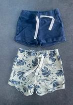 Hema - 2 x short maat 74, Kinderen en Baby's, Babykleding | Maat 74, Ophalen, Gebruikt, Broekje, Jongetje of Meisje