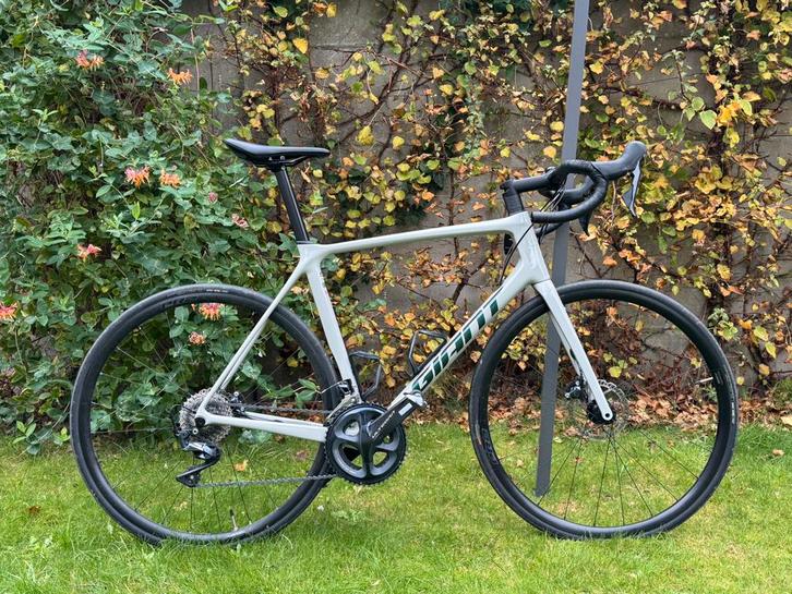 TCR Advanced 1 Disc­Pro Concrete, Fietsen en Brommers, Fietsen | Racefietsen, Zo goed als nieuw, Giant, Carbon, Ophalen
