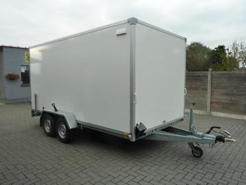 Gesloten koffer aanhangwagen 2700 kg NIEUW  beschikbaar voor biedingen