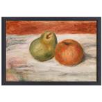 Pomme et poire - Pierre-Auguste Renoir toile + cadre de cuis, Maison & Meubles, Envoi, Neuf