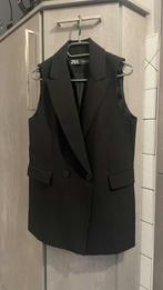Zara zwarte mouwloze blazer zonder mouwen M, Kostuum of Pak, Ophalen of Verzenden, Zo goed als nieuw, Zara