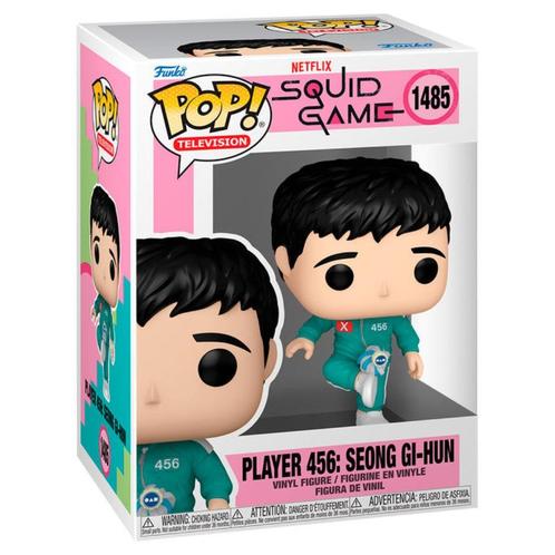 Funko POP Squid Game - Player 456 / Seong Gi-Hun (1485), Verzamelen, Poppetjes en Figuurtjes, Nieuw, Ophalen of Verzenden
