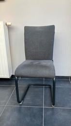 6 prachtige eetstoelen Henders&Hazel antraciet, Huis en Inrichting, Stoelen, Ophalen, Zo goed als nieuw