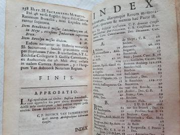 Boekje uit 1743 beschikbaar voor biedingen