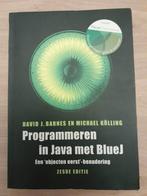 Boek Programmeren in Java met Blue, Envoi, Comme neuf