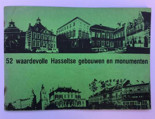 “52 waardevolle Hasseltse gebouwen en monumenten”, Boeken, Geschiedenis | Stad en Regio, Ophalen of Verzenden