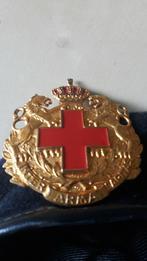 Broche van het Rode Kruis: inter arma caritas, Verzamelen, Ophalen of Verzenden, Speldje of Pin, Zo goed als nieuw