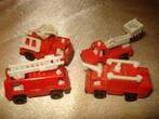 KINDER Ancienne Série Complète 1 de 4 Camions Pompiers 1987, Collections, Enlèvement ou Envoi, Comme neuf, Autres types