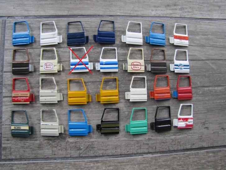 Tekno deurtjes Scania 142-143 (oudere uitgaves}, Hobby en Vrije tijd, Modelauto's | 1:50, Tekno, Ophalen of Verzenden