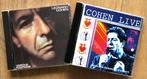 LEONARD COHEN - Various positions & Cohen Live (2 CDs), Ophalen of Verzenden, 1980 tot 2000